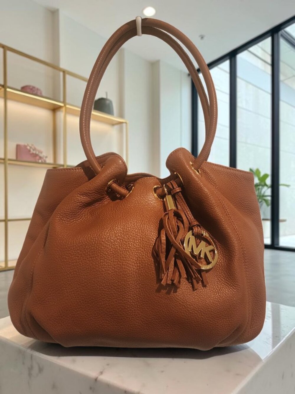 Michael Kors Pebbled Leather Bag